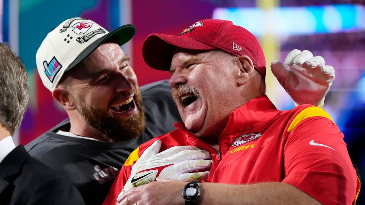 Andy Reid Coy on Travis Kelce and Taylor Swift Wedding Invite as Chiefs Open 2026 Minicamp