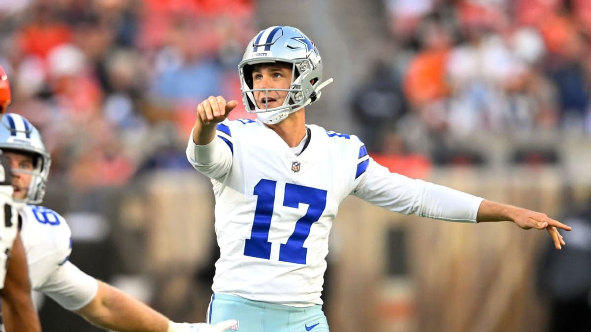 Dallas Cowboys Place $5.7 Million Brandon Aubrey Tender to Secure Pro Bowl Kicker