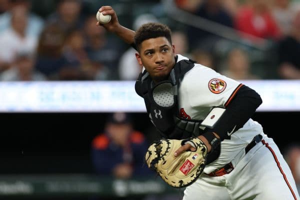 Orioles Top Prospect Samuel Basallo Exits Spring Training Game with Abdominal Discomfort