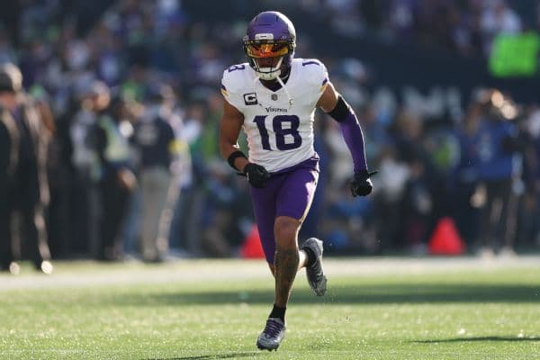 Justin Jefferson Addresses Vikings Starting QB Competition: "It's a Coach's Call"