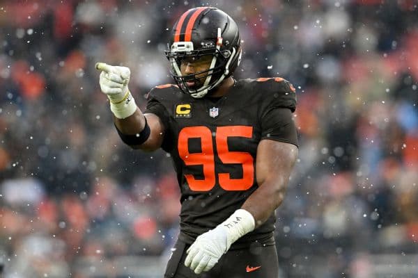 Myles Garrett Named Unanimous NFL Defensive Player of the Year at NFL Honors