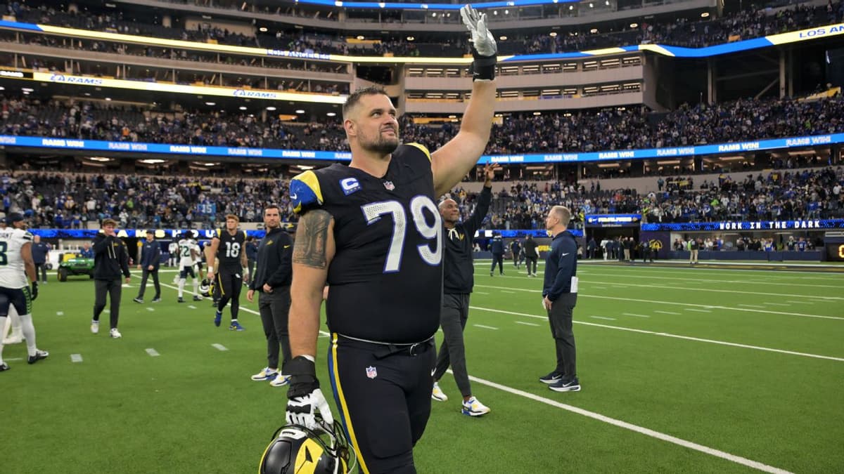 Rams Tackle Rob Havenstein Retires After 11 NFL Seasons