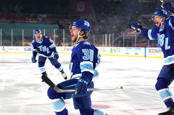 Brandon Hagel Sets Record for Fastest Goal in NHL Outdoor Game History