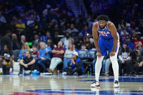 Joel Embiid Injury: 76ers Star Sidelined At Least Three Games with Oblique Strain