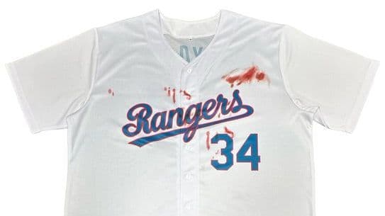 Texas Rangers to Honor Legend with Iconic Nolan Ryan Bloodstained Jersey Giveaway