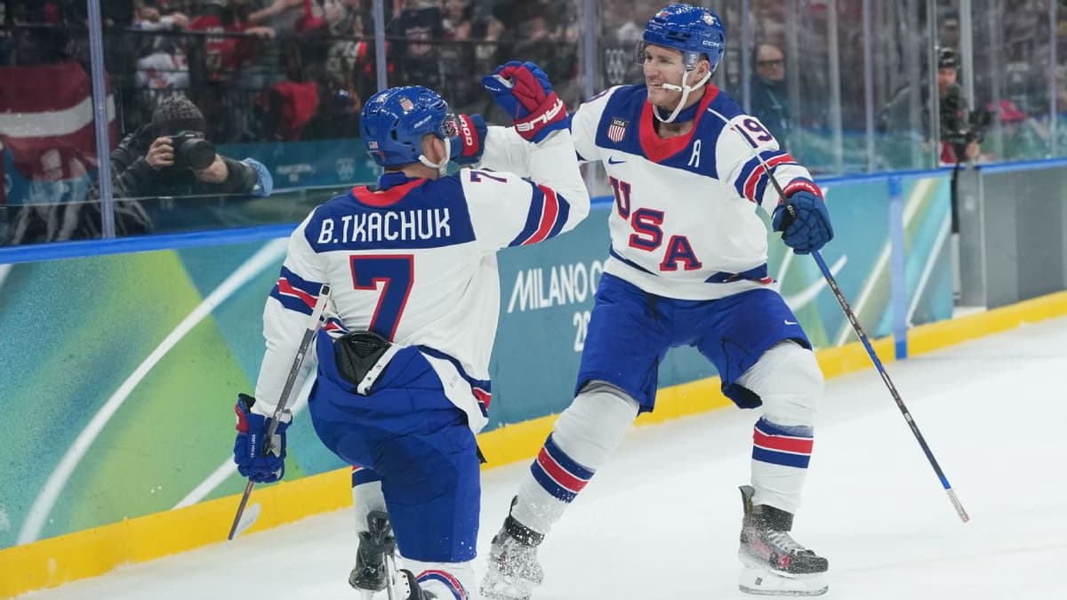 USA Hockey Dominates Denmark to Stay Perfect in 2026 Olympics