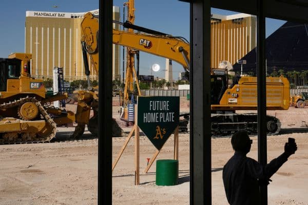 Athletics Reach Milestone as Las Vegas Stadium Foundation Work is Complete