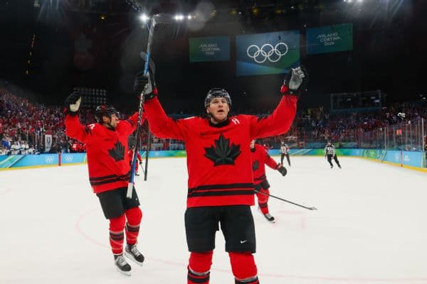 Nathan MacKinnon's Late Heroics Power Canada Past Finland into Olympic Gold Medal Game