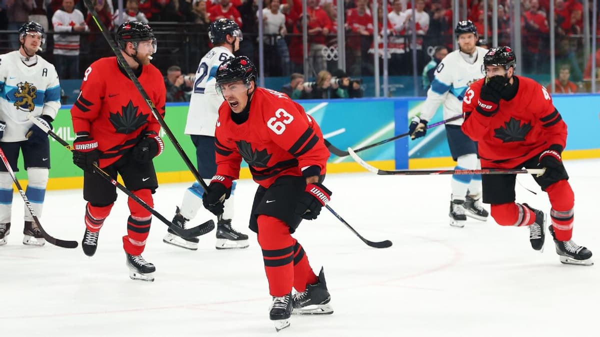 Canada’s Olympic Hockey Win: Team Canada Erases Two-Goal Deficit to Stun Finland
