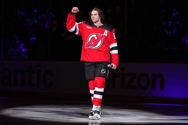 New Jersey Devils Honor Jack Hughes Following Historic Olympic Golden Goal