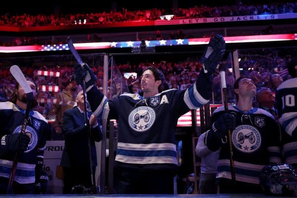 Columbus Blue Jackets Honor Zach Werenski Following Team USA Olympic Gold Medal Victory