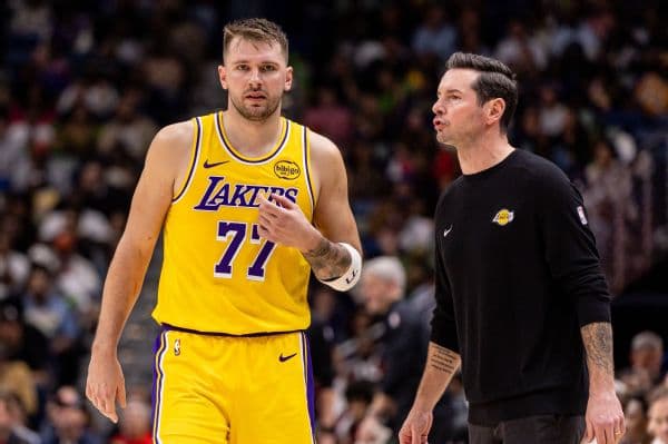 Lakers’ JJ Redick Calls Luka Doncic Sideline Tiff ‘Very Normal’