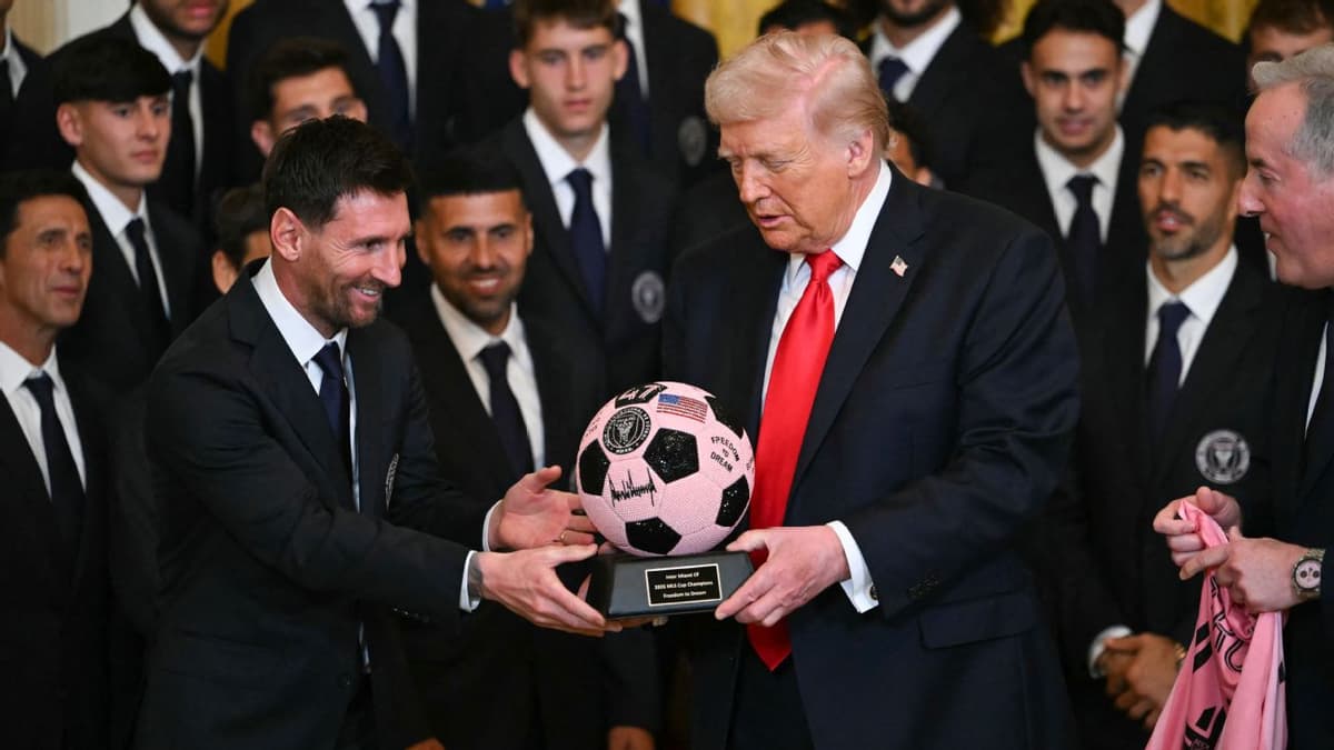 Lionel Messi and Inter Miami Honored by President Donald Trump at White House