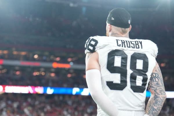 Maxx Crosby Bids Farewell to Raiders Following Blockbuster Trade to Baltimore Ravens