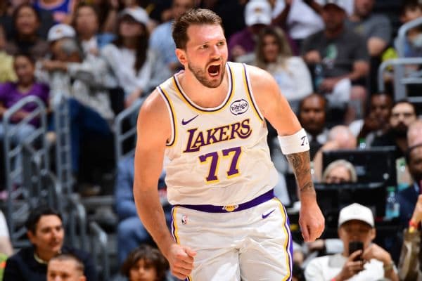 Lakers Star Luka Doncic Fined $50,000 for Inappropriate 'Money' Gesture Toward Official