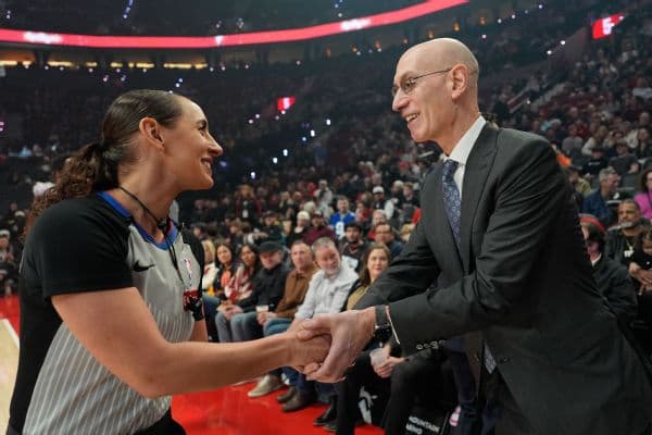 NBA Commissioner Adam Silver Visits Portland Following Approval of Moda Center Renovation Funding