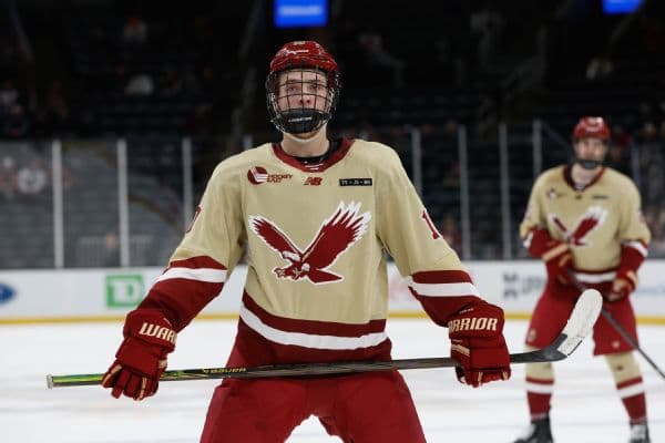 Boston Bruins Sign Boston College Star James Hagens to Three-Year Entry-Level Deal