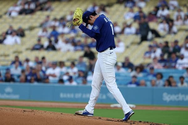 Roki Sasaki Spring Training Struggles Continue as Dodgers Pitcher Issues Six Walks
