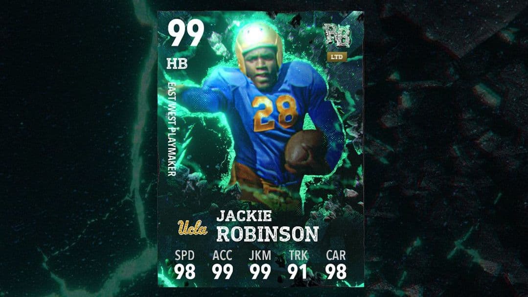 Jackie Robinson Joins College Football 26 Ultimate Team as UCLA Legend