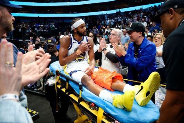 Golden State Warriors Guard Moses Moody Diagnosed With Torn Patellar Tendon