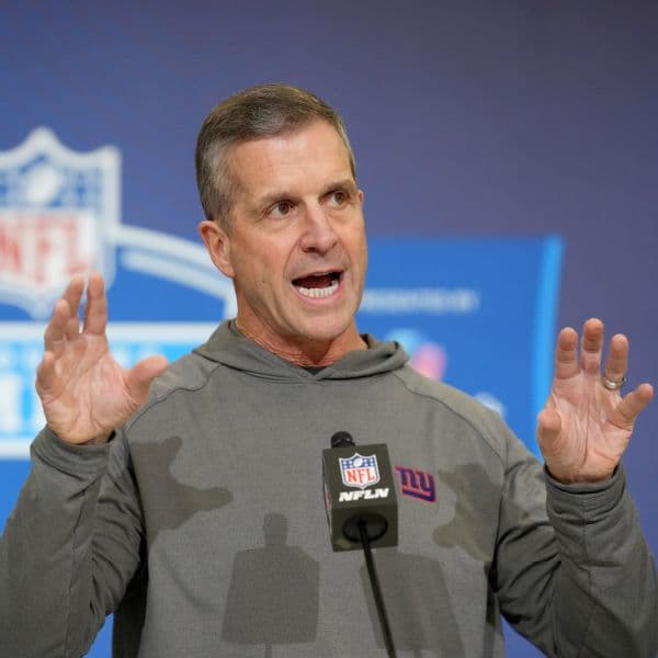 Giants' John Harbaugh Responds to Malik Nabers' Viral NFL Draft Comments: "No Problem"