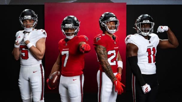 Red Returns to the A: Atlanta Falcons Unveil New Uniforms for 2026 Season