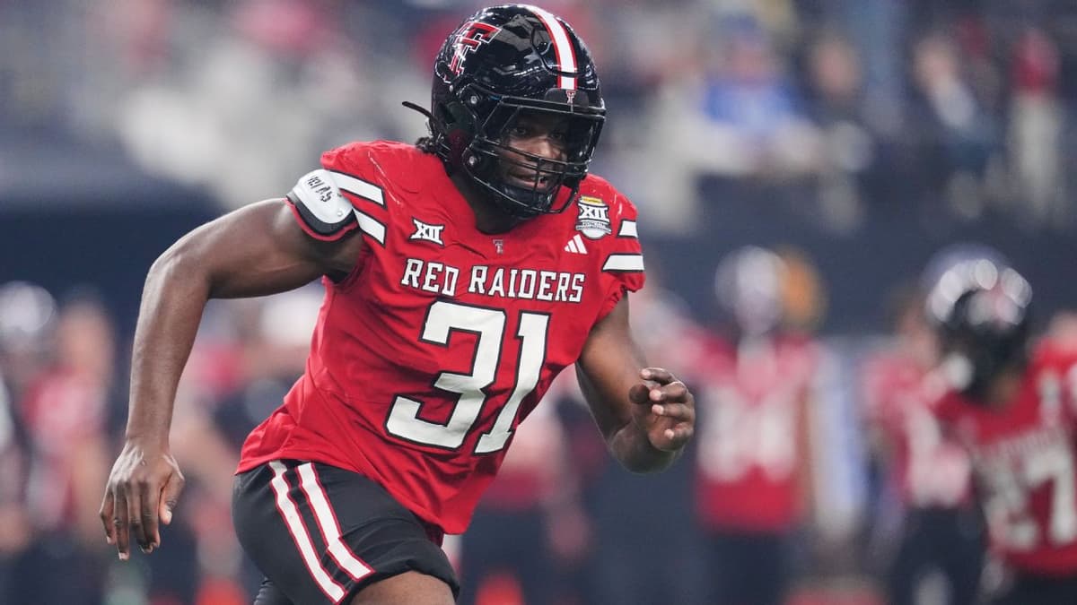 New York Jets Select Texas Tech Edge Rusher David Bailey With No. 2 Pick in NFL Draft