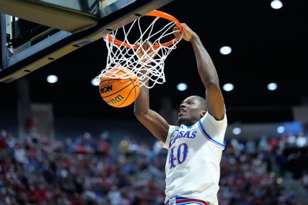 Kansas Star Flory Bidunga Declares for NBA Draft, Enters Transfer Portal