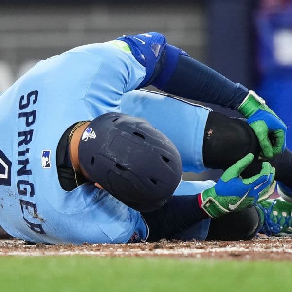 Toronto Blue Jays DH George Springer Sidelined by Fractured Toe