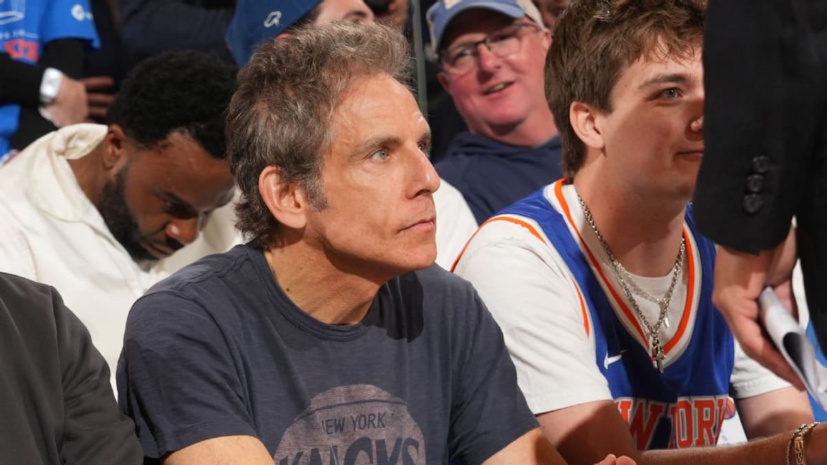 NBA Playoffs Celebrity Sightings: Ben Stiller and Travis Scott Headline Courtside Stars