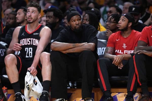 Kevin Durant Injury Update: Rockets Star a Game-Time Decision for Game 2 vs. Lakers