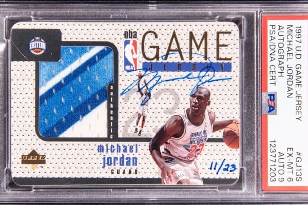 Michael Jordan Autographed Jersey Card Sets Record with $4.25 Million Sale