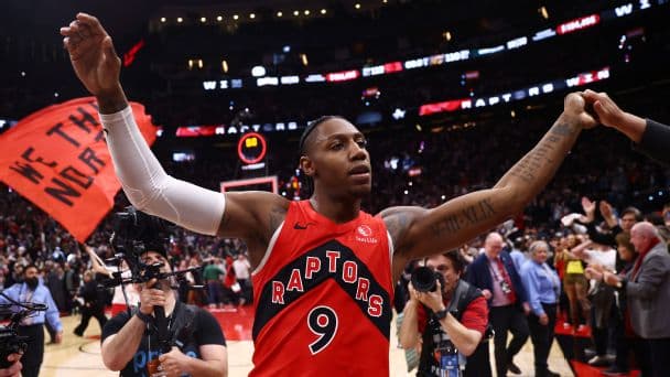 RJ Barrett Game-Winner Forces Game 7 as Raptors Stun Cavaliers; Tyrese Haliburton Reacts