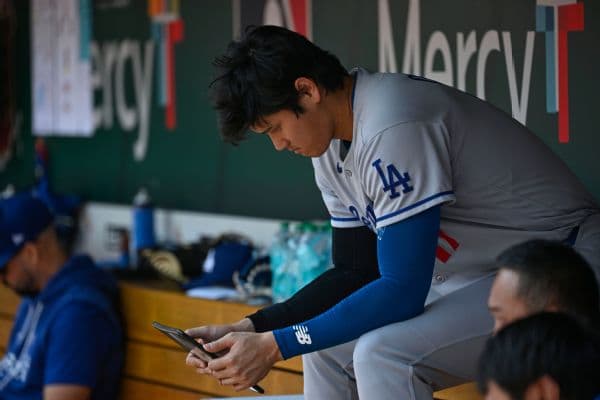 Shohei Ohtani Hitless Streak Reaches Four Games for First Time Since 2022