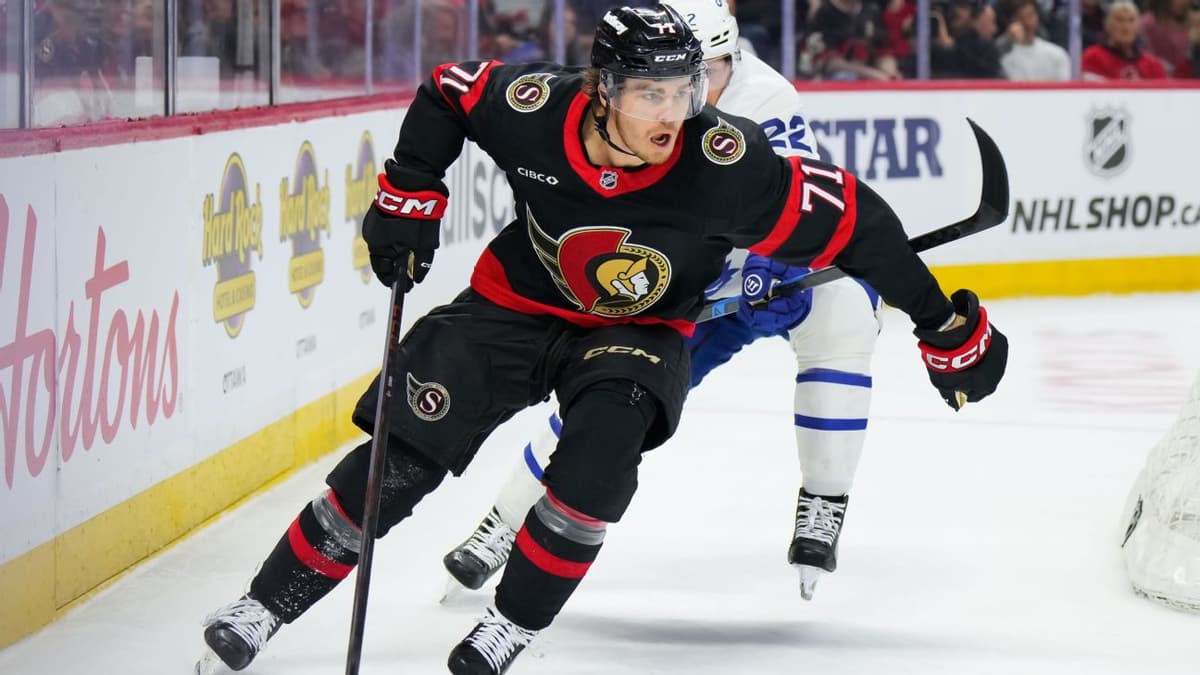 NHL Suspends Senators’ Ridly Greig Two Games for Roughing Incident