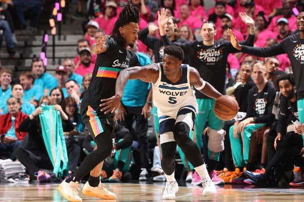 Anthony Edwards Leads Timberwolves to Game 1 Stunner Over Spurs