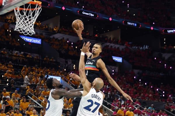 Victor Wembanyama Records Historic 12-Block Triple-Double in Spurs' Playoff Opener