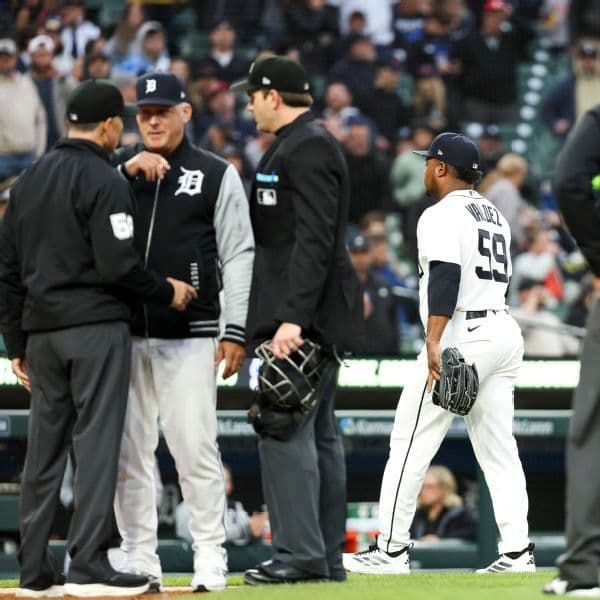 Tigers Manager A.J. Hinch Questions Framber Valdez Ejection After Pitcher Hits Trevor Story