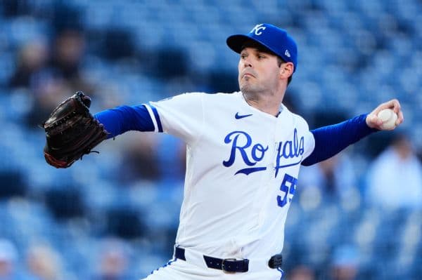 Royals Starter Cole Ragans Removed After Three Scoreless Innings Against Guardians