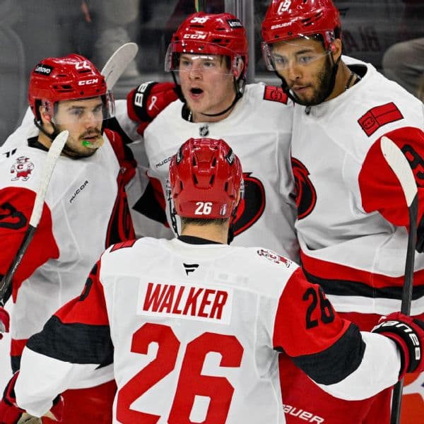 Carolina Hurricanes Sweep Philadelphia Flyers: Jackson Blake Seals 8-0 Postseason Start