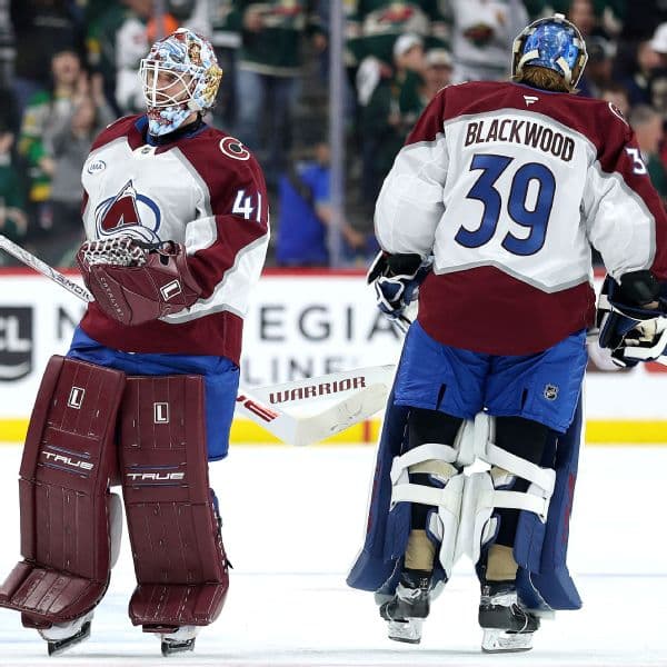 Colorado Avalanche Pull Scott Wedgewood for Mackenzie Blackwood in Game 3 Loss to Wild