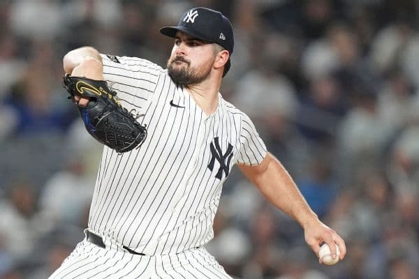 Yankees Place Carlos Rodón on 15-Day IL Due to Elbow Inflammation