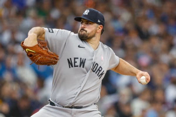 Carlos Rodón Yankees Debut: High Velocity Meets Control Struggles in Return from Surgery