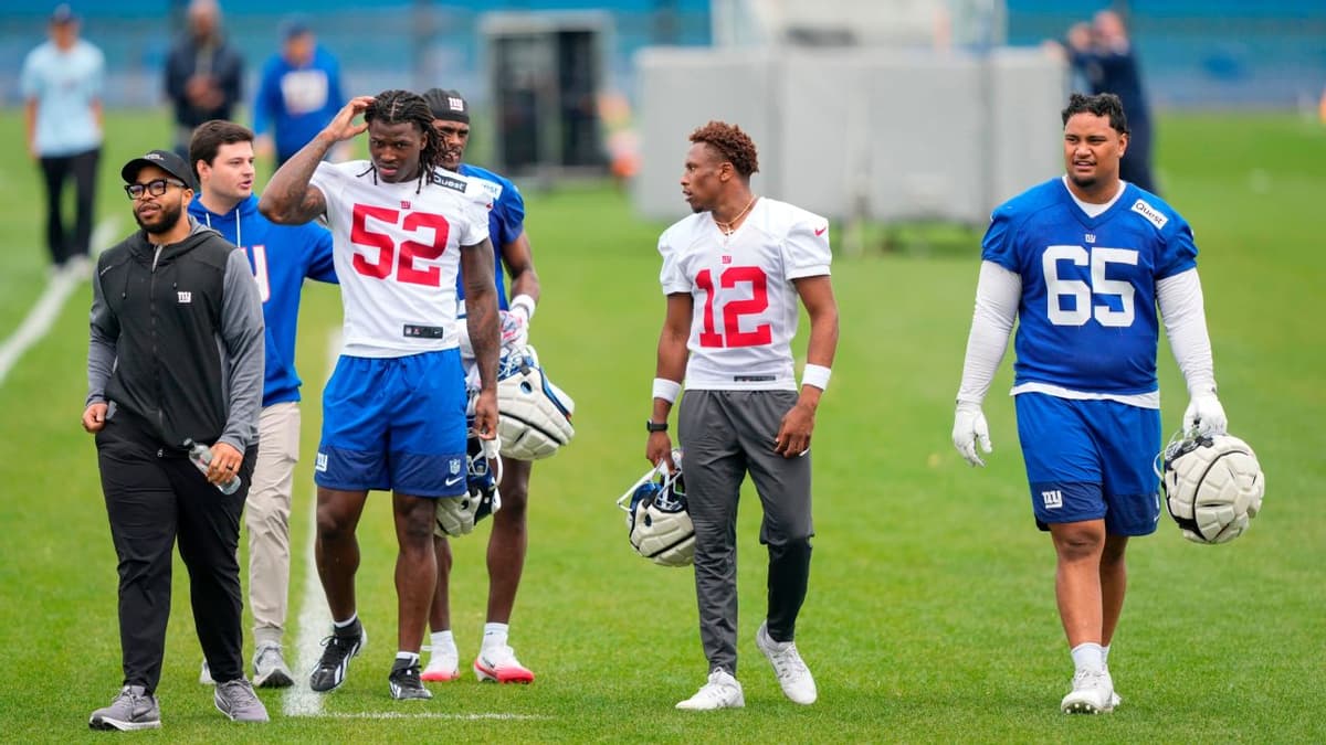 New York Giants Rookie Minicamp: First Impressions of Arvell Reese and Francis Mauigoa