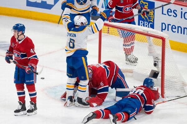 Zach Benson Birthday Goal Helps Sabres Even Series with Canadiens