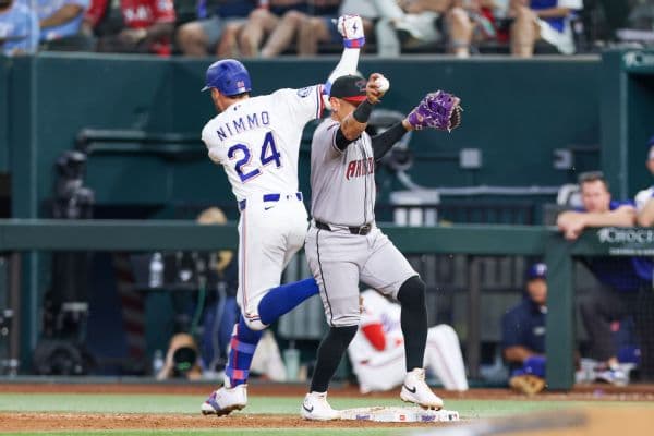 Rangers' Brandon Nimmo Exits Game with Sprained Ankle; Status Listed as Day-to-Day