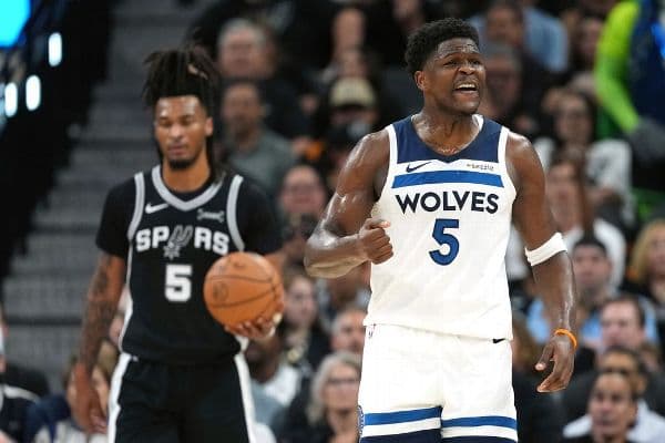 Defiant Anthony Edwards Says Timberwolves 'Not Worried' After Game 5 Loss to Spurs