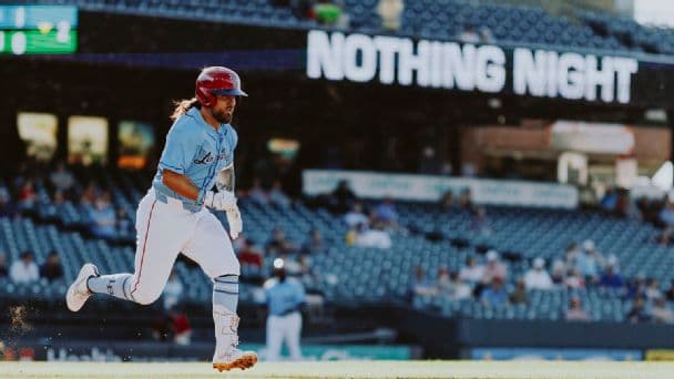 Cincinnati Reds Affiliate Louisville Bats Strip Down the Game with 'Nothing Night'