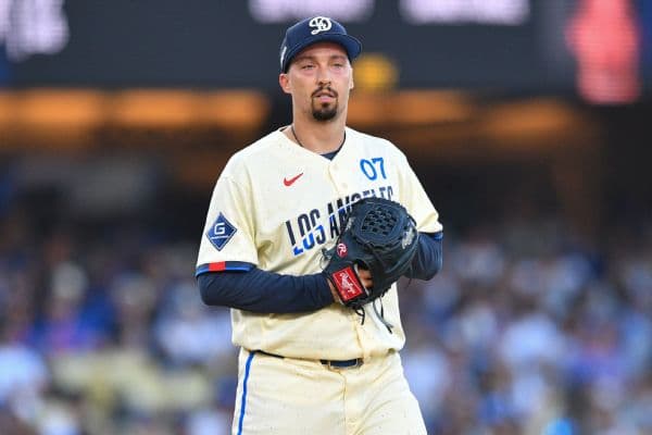 Dodgers’ Blake Snell Scratched from Scheduled Start Against Angels
