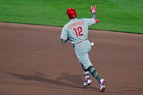 Kyle Schwarber Smashes Two Home Runs in Phillies' 11-9 Comeback Victory Over Pirates